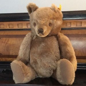 Steiff German Teddy. No ribbon or tummy tag.
